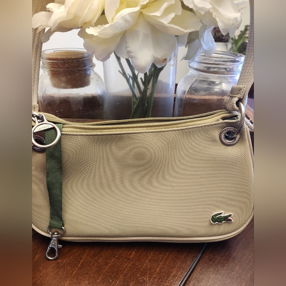 Rare Vintage Original Lacoste baguette mini purse - Picture 2 of 7